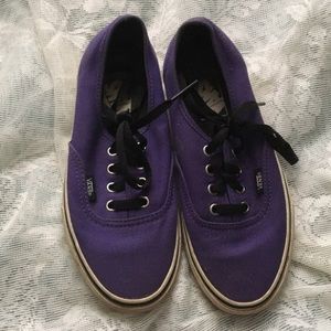 Purple Classic Authentic Vans